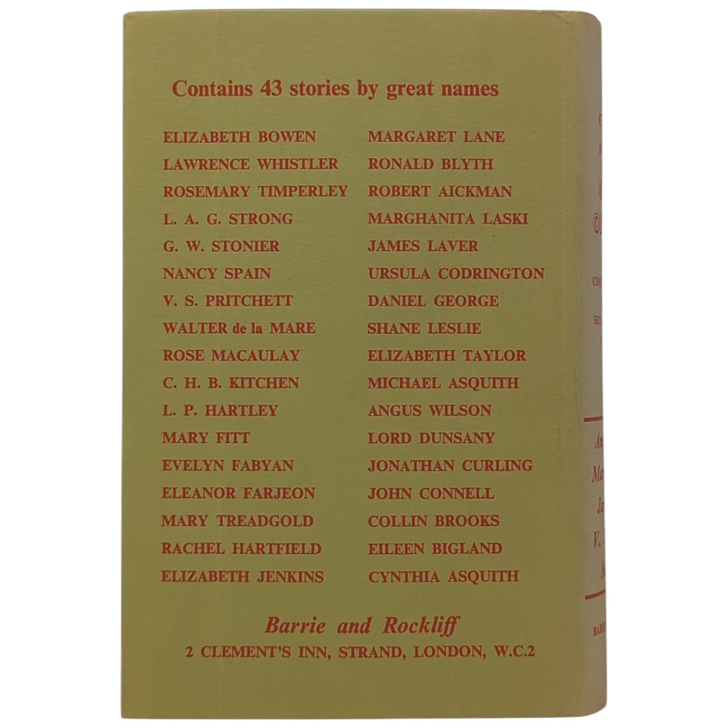The Cynthia Asquith Ghost Omnibus