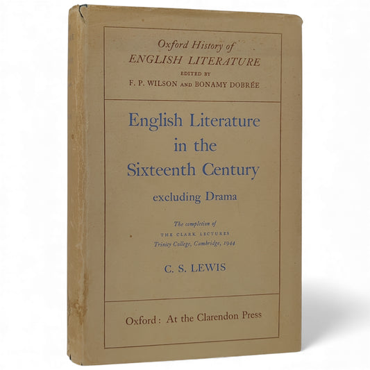 English Literature in the Sixteenth Century Excluding Drama