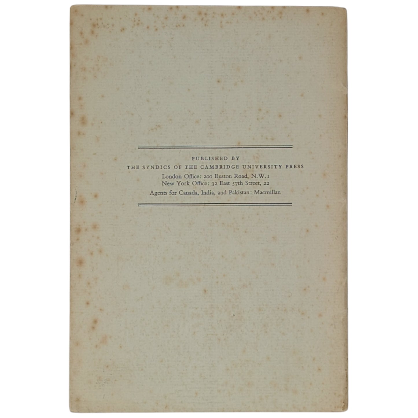 De Descriptione Temporum - An Inaugural Lecture