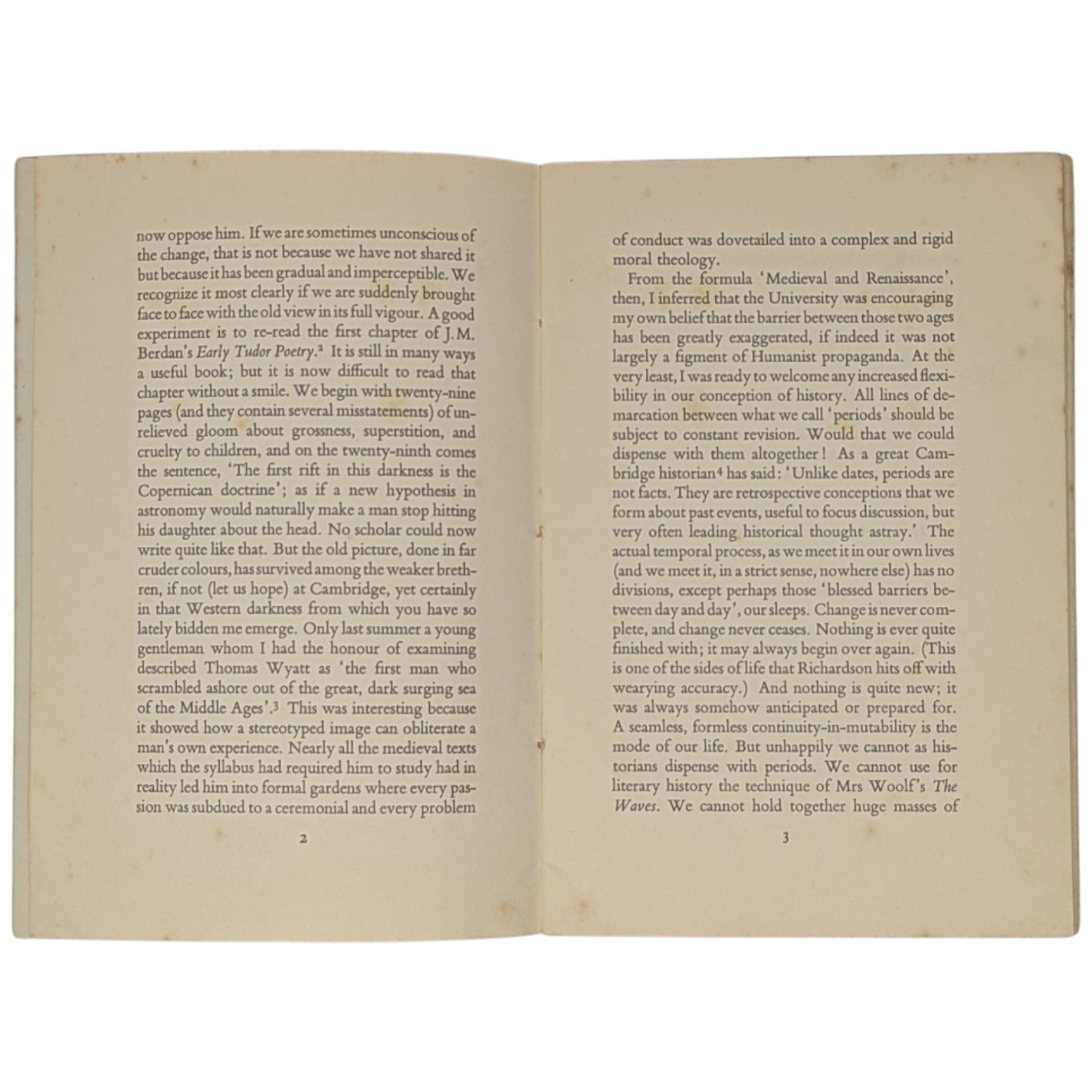 De Descriptione Temporum - An Inaugural Lecture