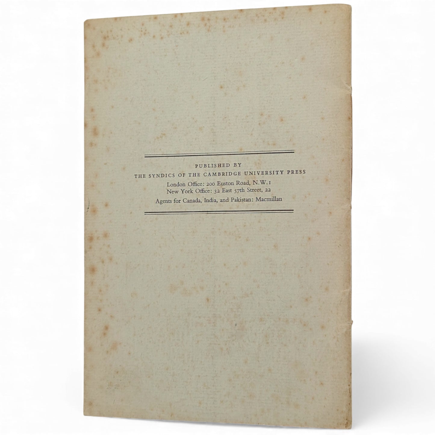 De Descriptione Temporum - An Inaugural Lecture