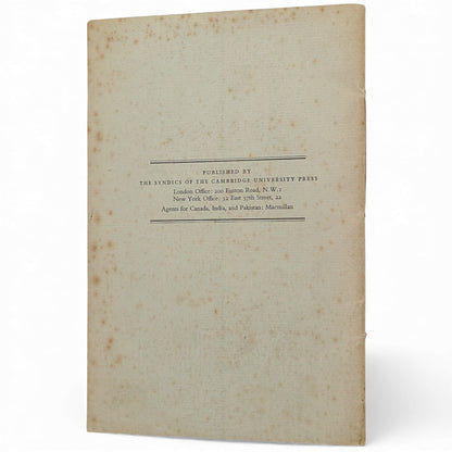 De Descriptione Temporum - An Inaugural Lecture