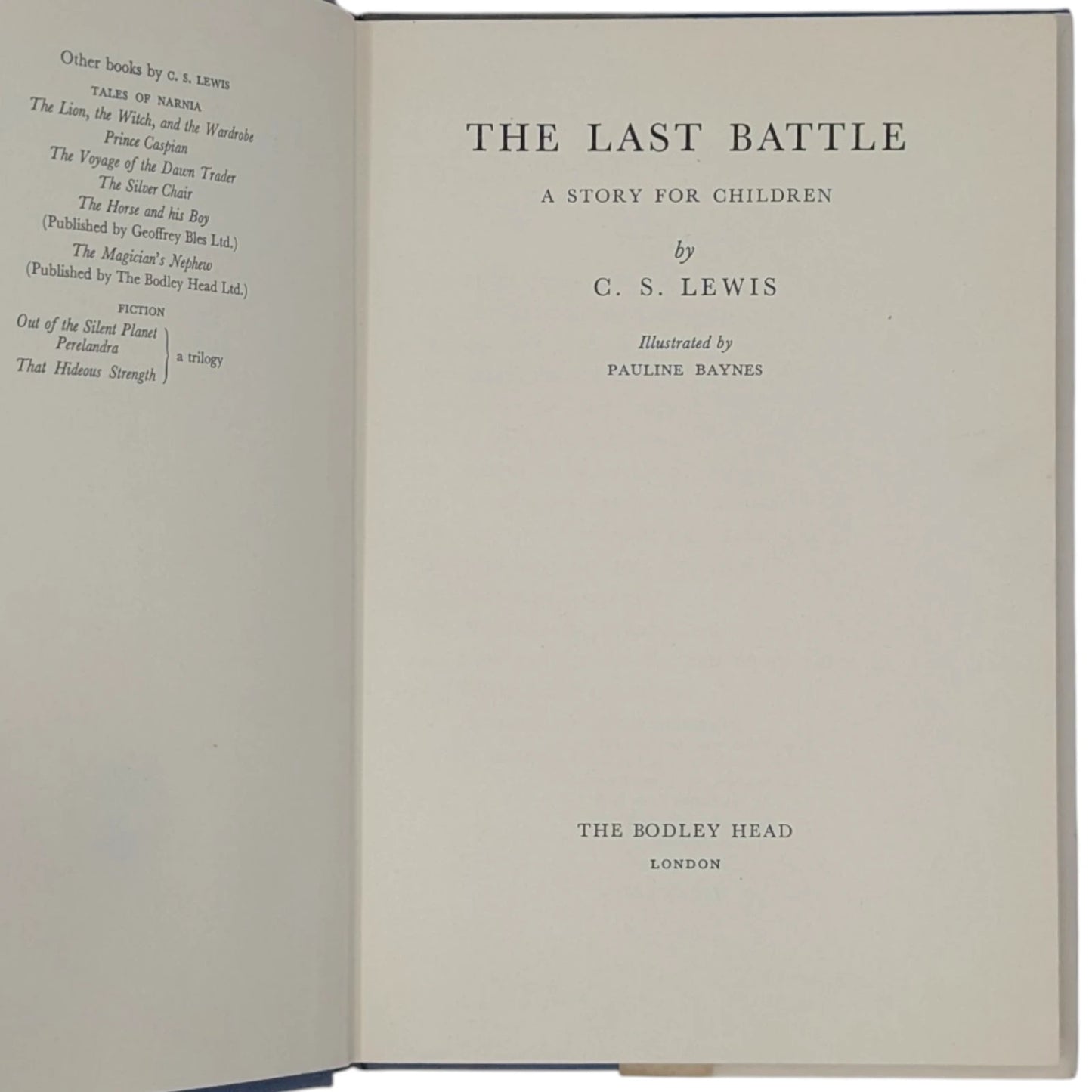 The Last Battle (The Chronicles of Narnia)