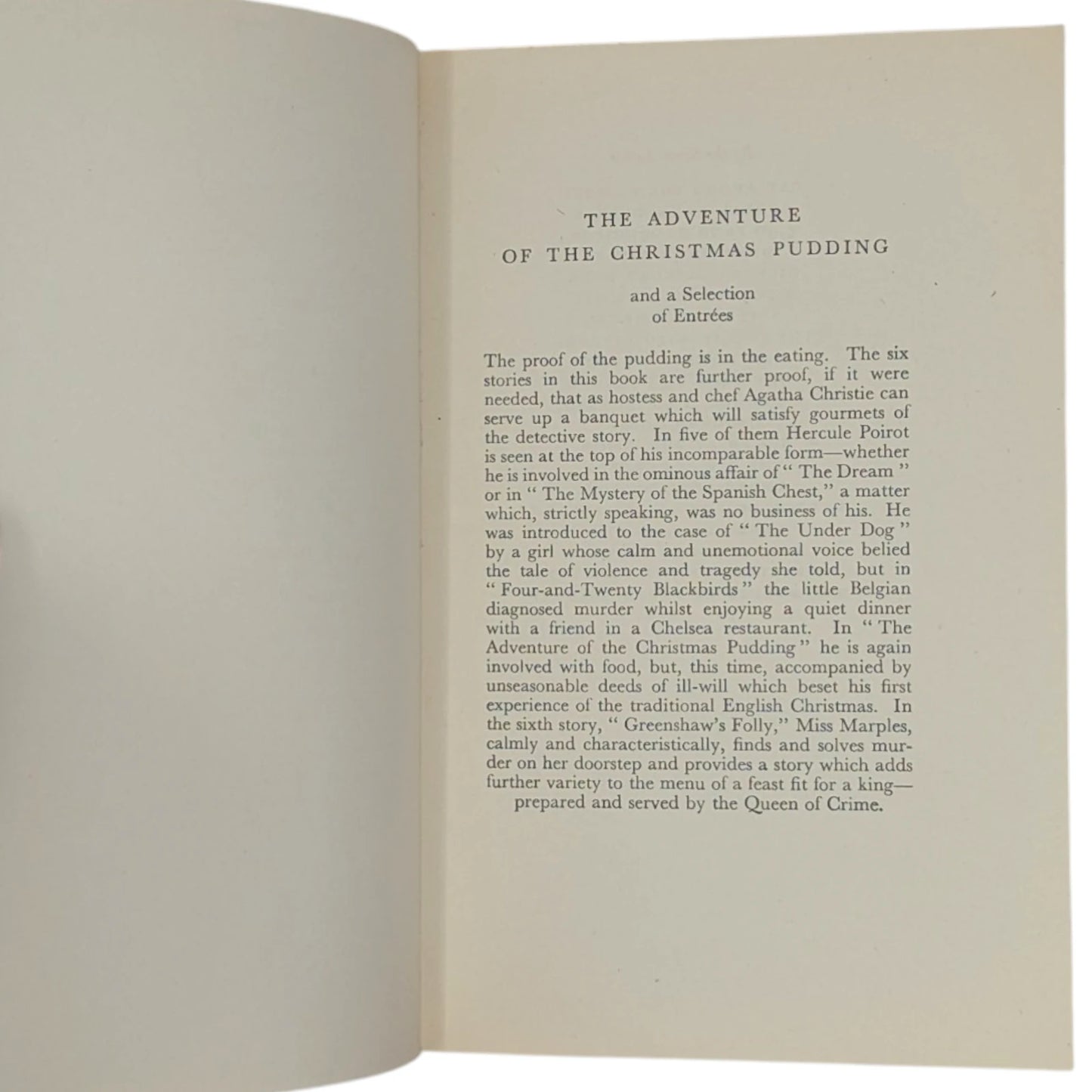 The Adventures of the Christmas Pudding
