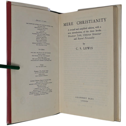 Mere Christianity