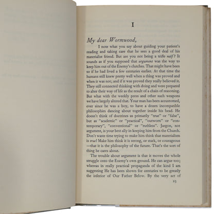 The Screwtape Letters and Screwtape Proposes a Toast