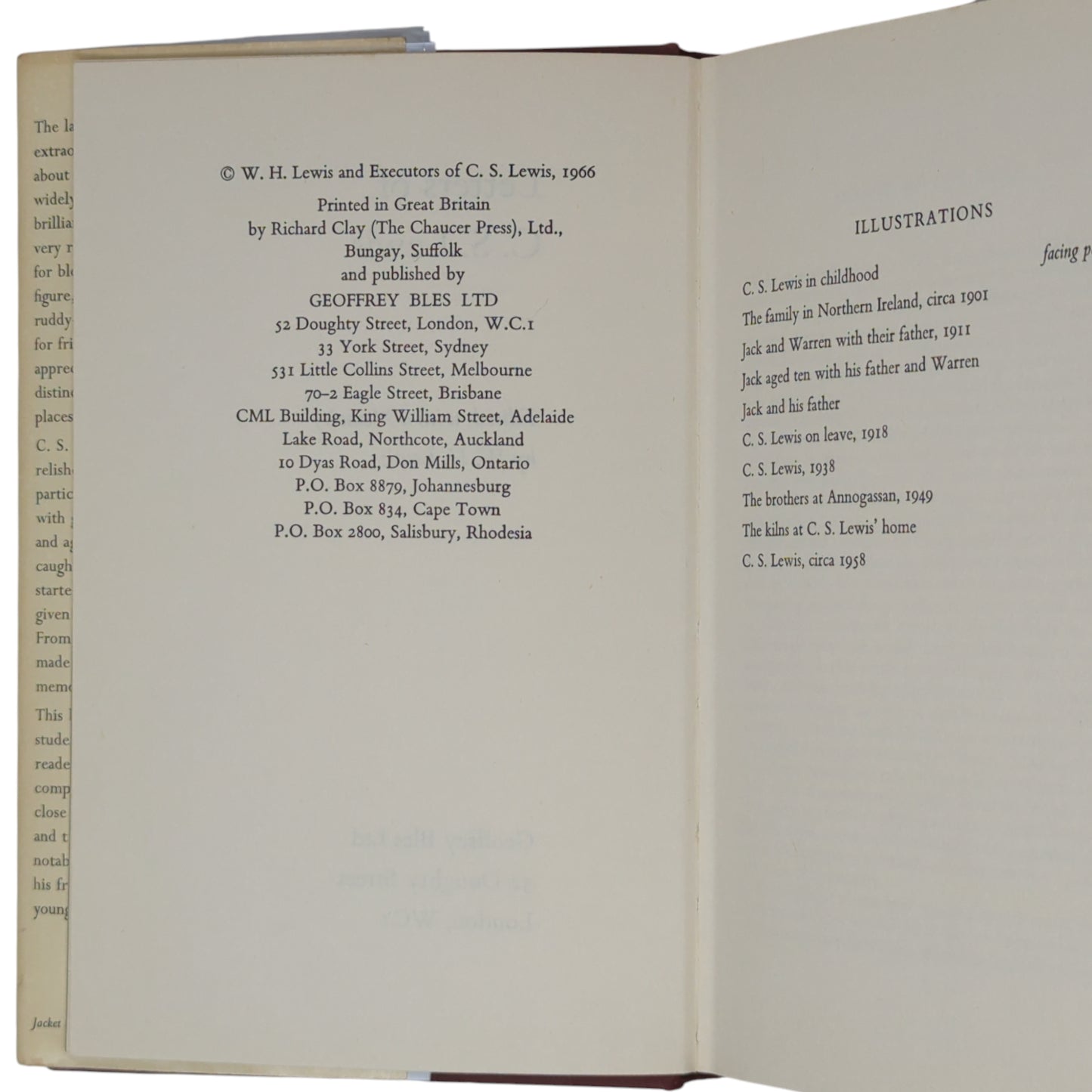 Letters of C. S. Lewis