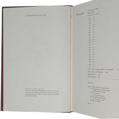 Folio 21: A Bibliography of the Folio Society 1947–1967