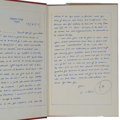 C. S. Lewis: Letters to an American Lady