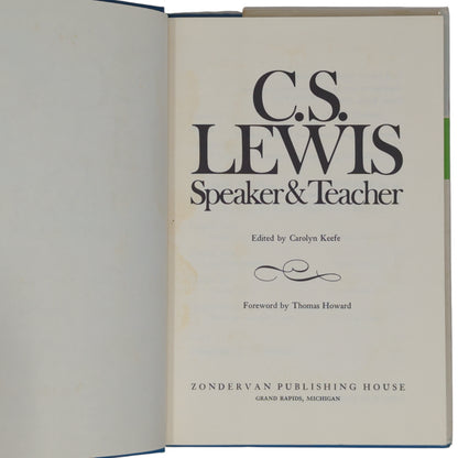 C. S. Lewis: Speaker & Teacher
