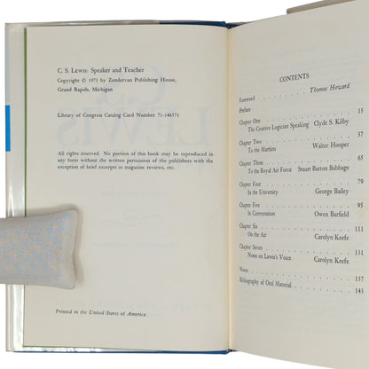 C. S. Lewis: Speaker & Teacher