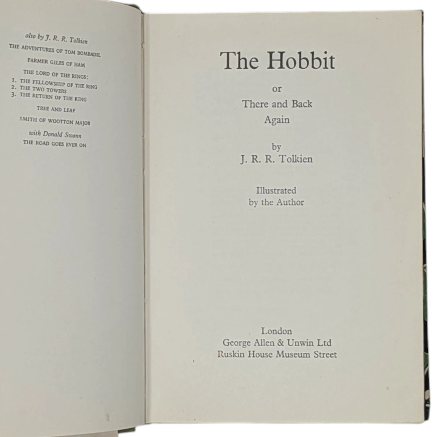 The Hobbit or There and Back Again