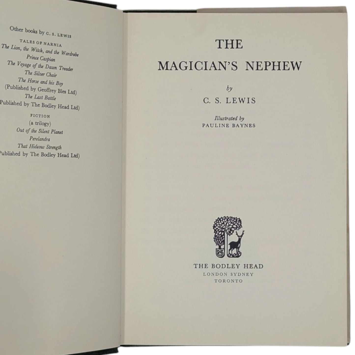 The Magician's Nephew (The Chronicles of Narnia)