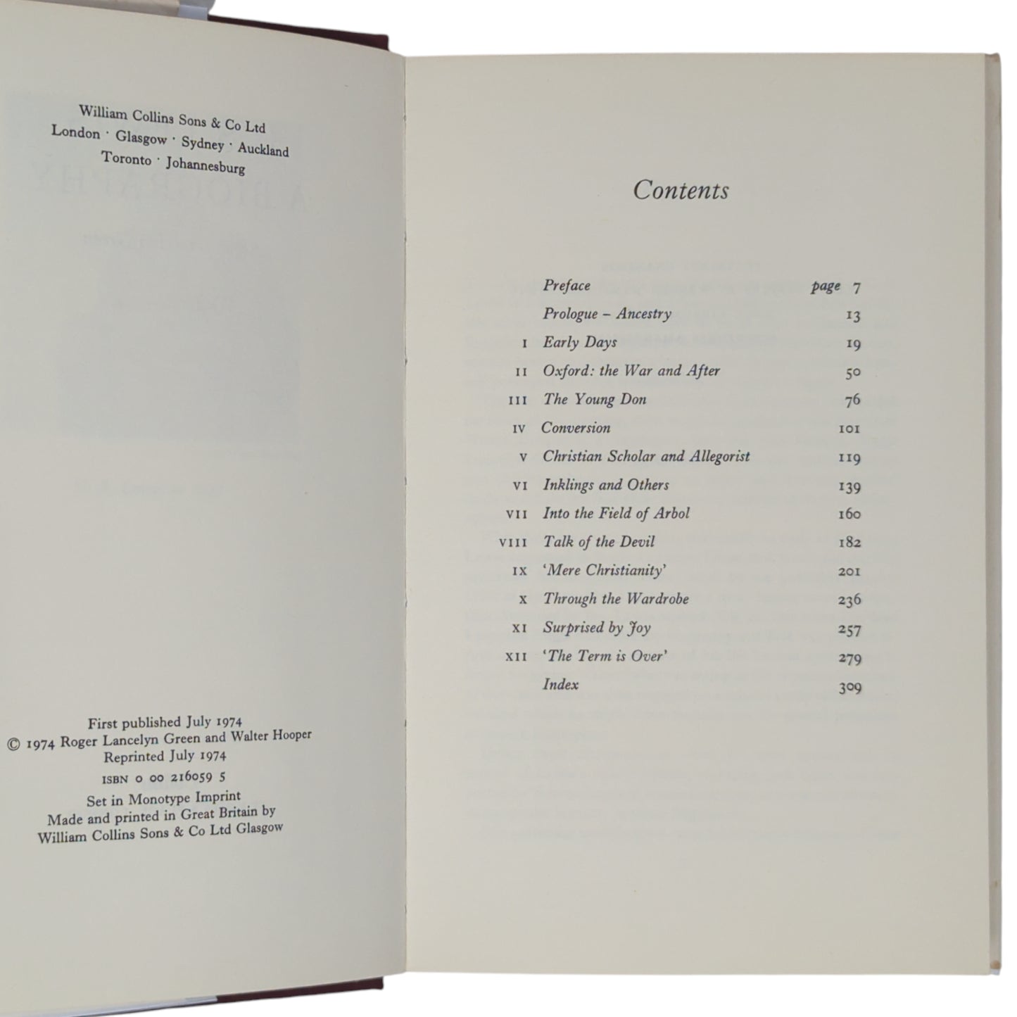 C. S. Lewis: A Biography