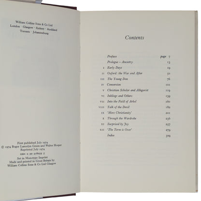 C. S. Lewis: A Biography