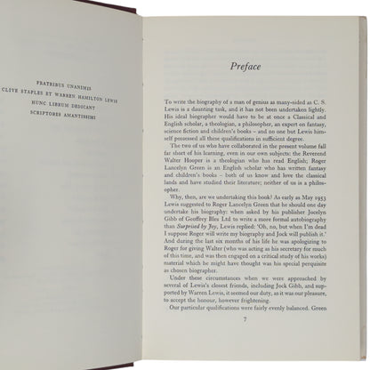 C. S. Lewis: A Biography