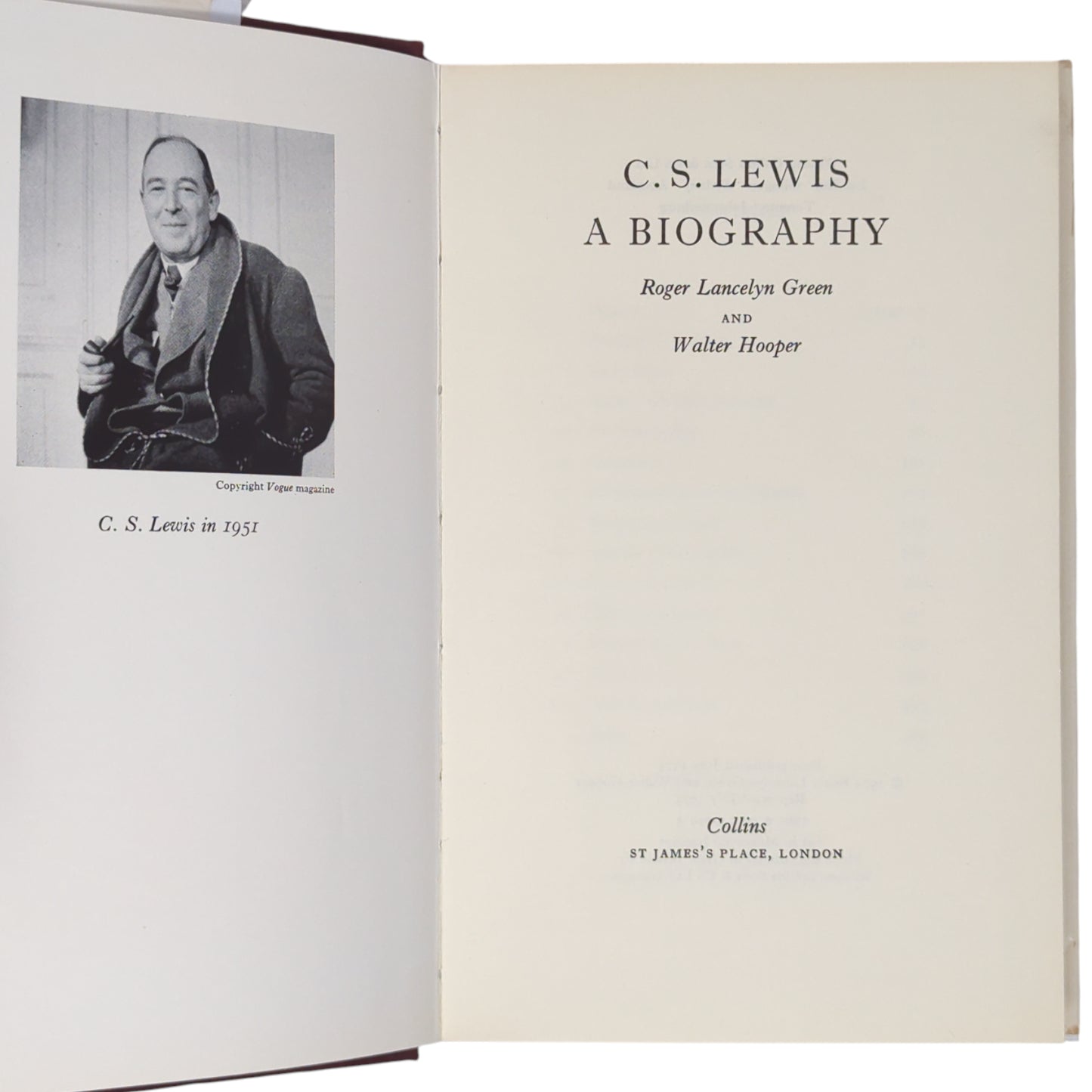 C. S. Lewis: A Biography