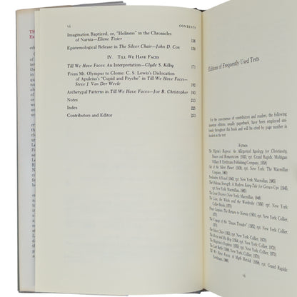 The Longing for a Form: Essays on the Fiction of C. S. Lewis