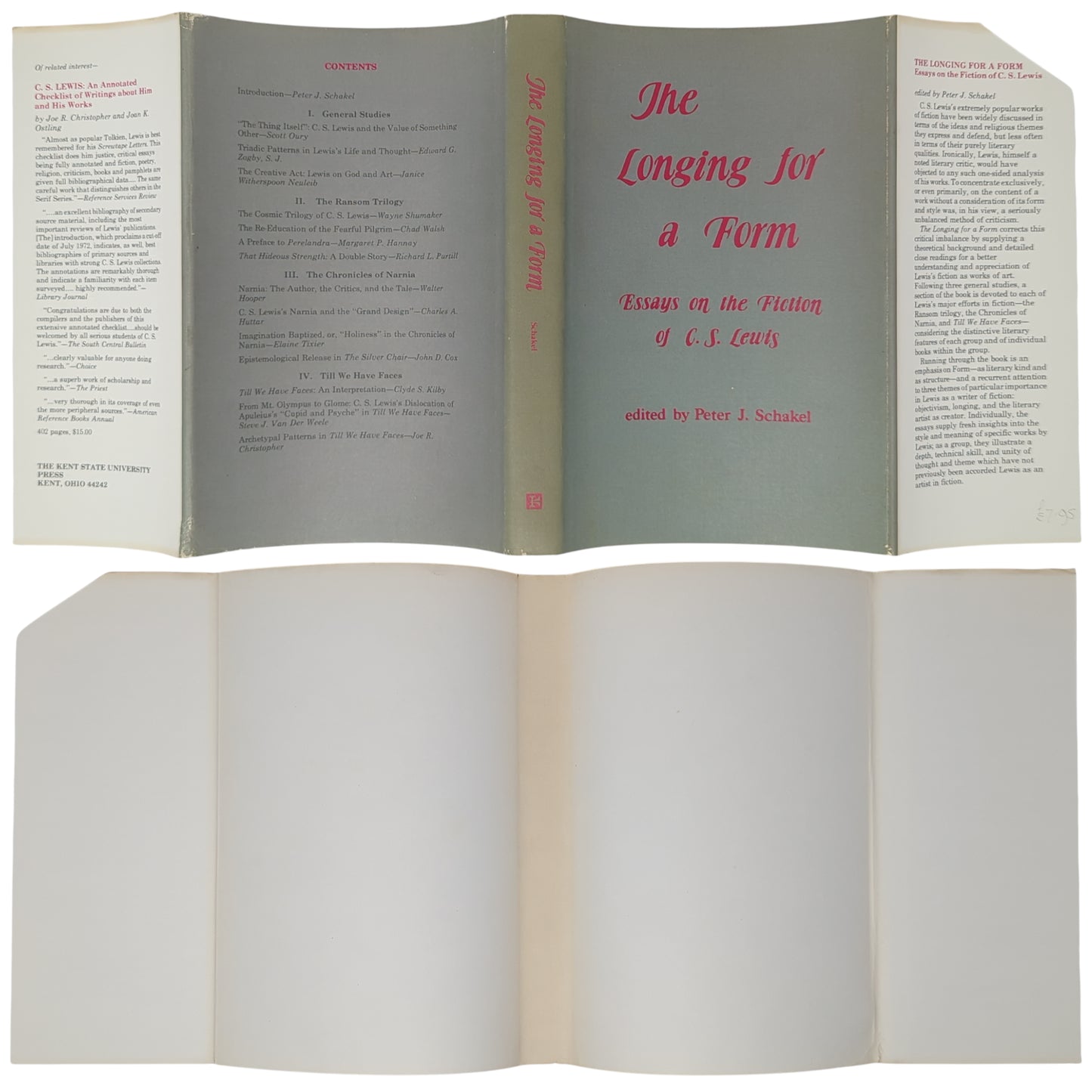 The Longing for a Form: Essays on the Fiction of C. S. Lewis