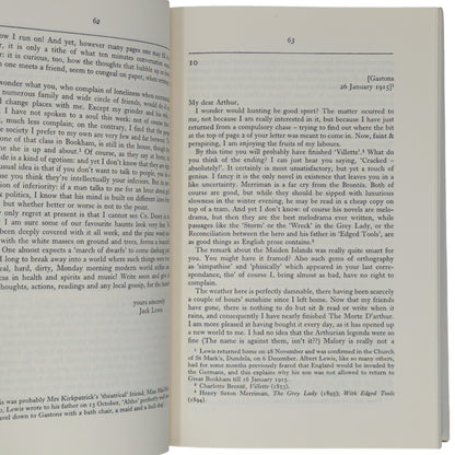 They Stand Together: The Letters of C. S. Lewis to Arthur Greeves