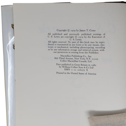 C. S. Lewis at the Breakfast Table and Other Reminiscences