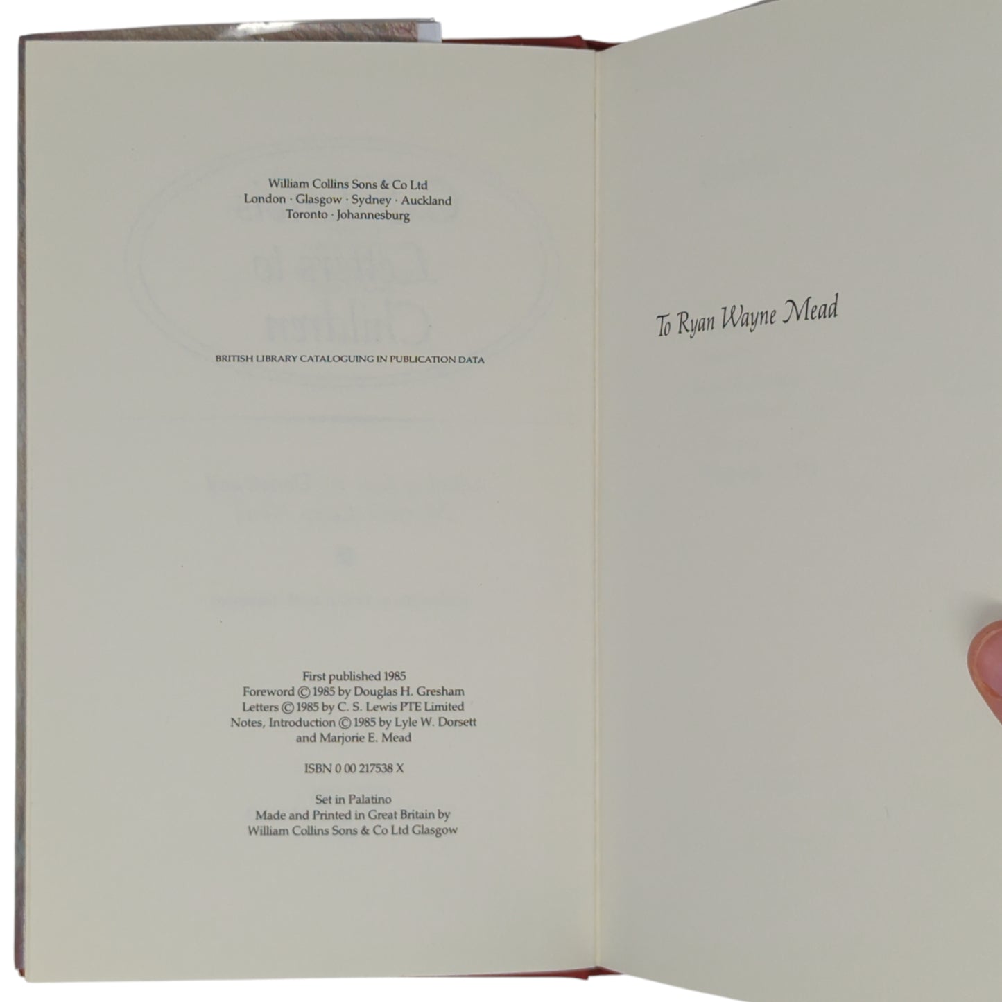 C. S. Lewis: Letters to Children