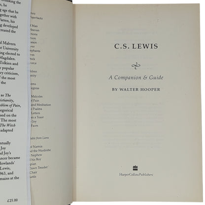 C S Lewis: A Companion and Guide