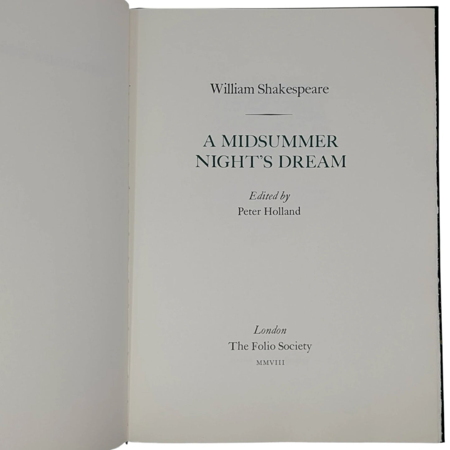A Midsummer Night's Dream