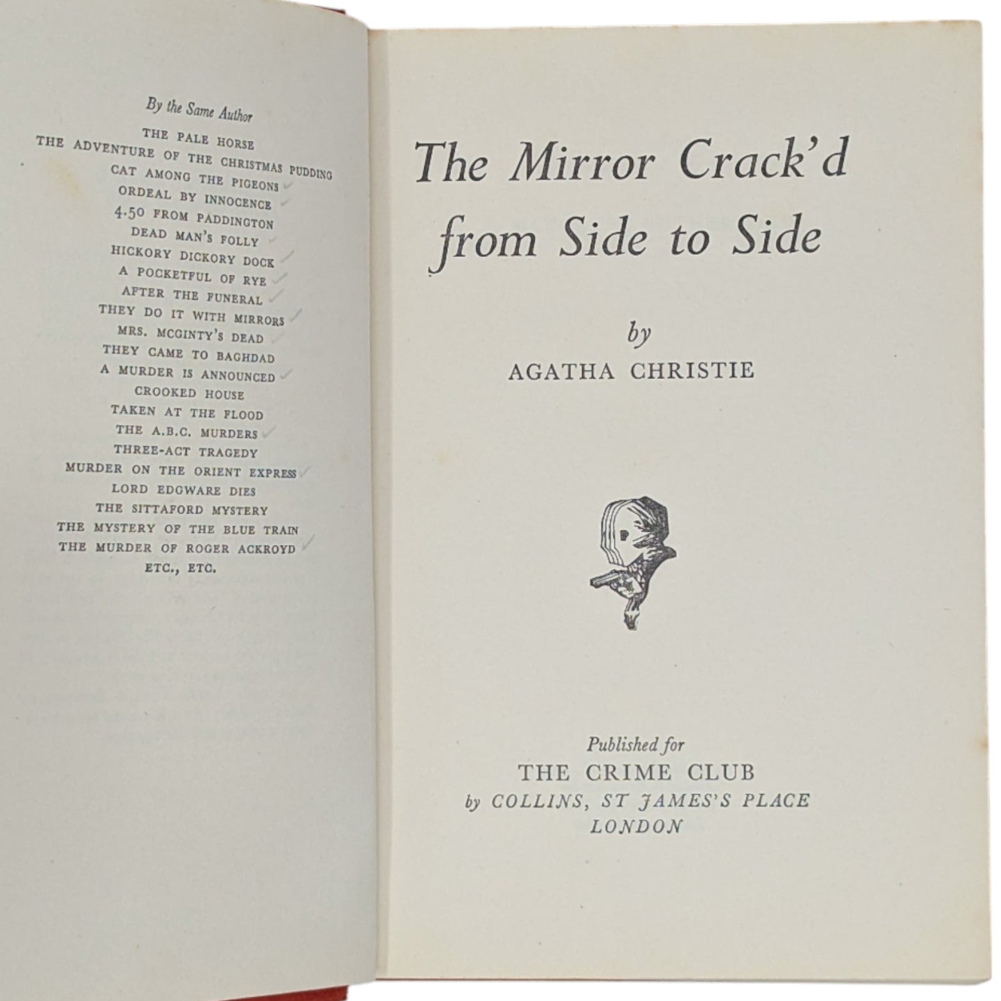 The Mirror Crack'd from Side to Side