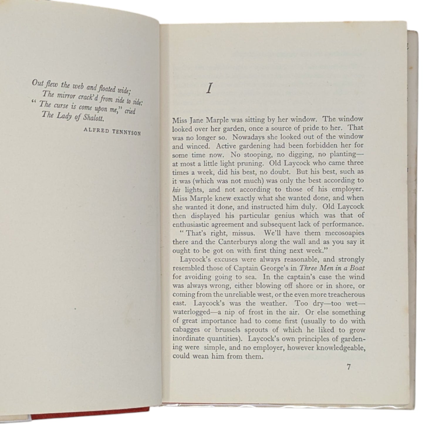 The Mirror Crack'd from Side to Side