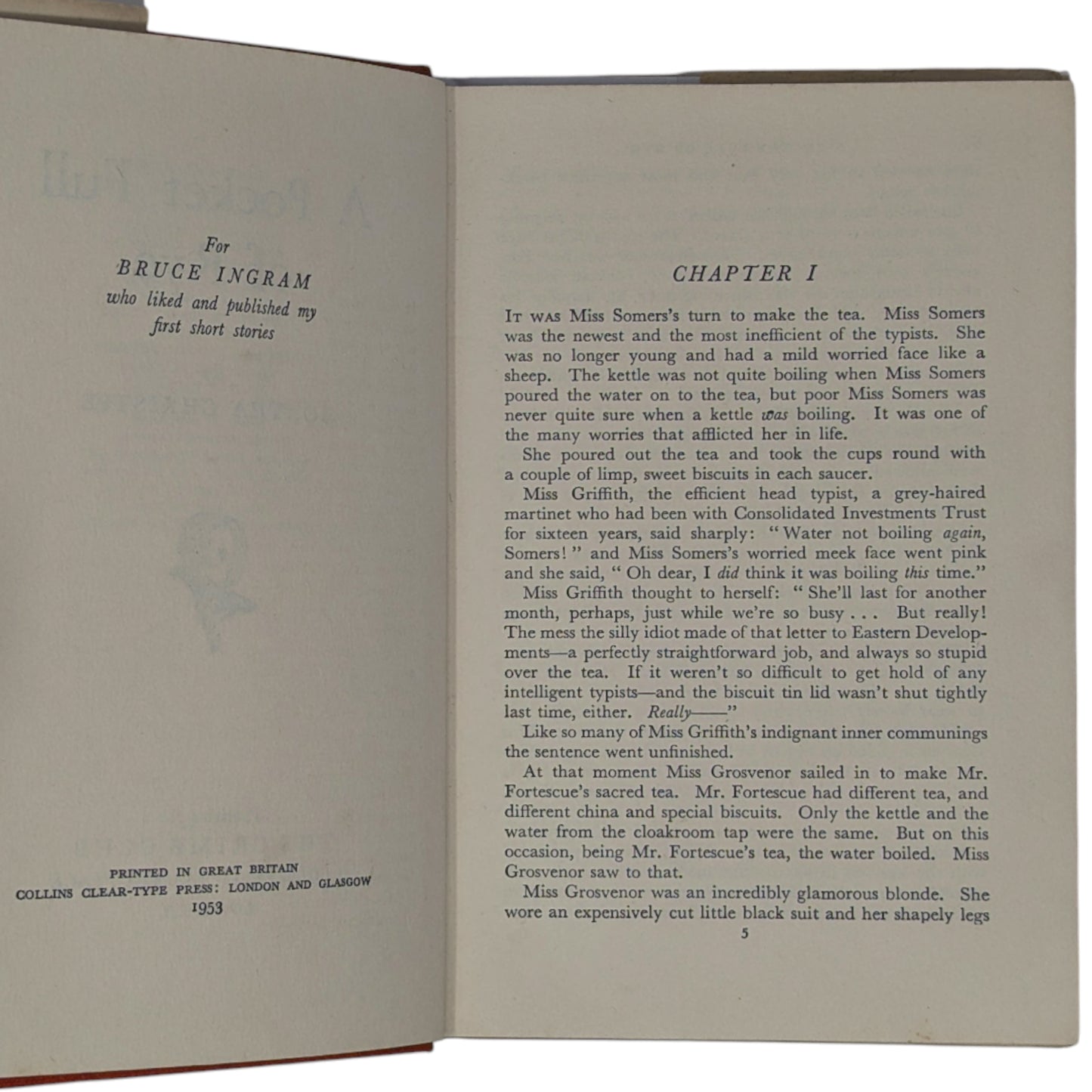 A Pocket Full of Rye