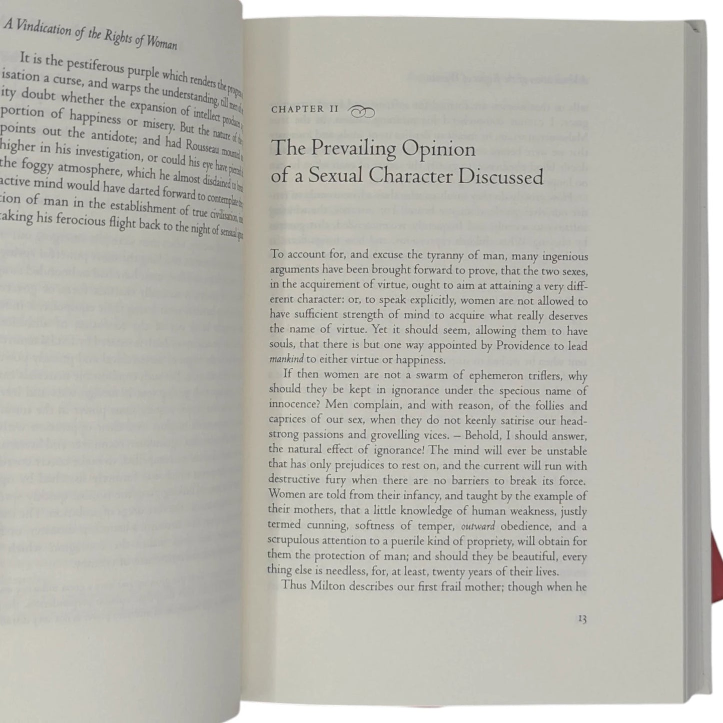A Vindication of the Rights of Woman, with Strictures on Political and Moral Subjects