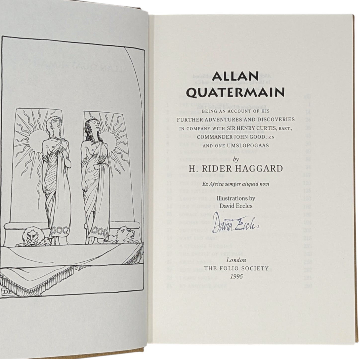 African Adventures: Allan Quatermain, King Solomon's Mines; She