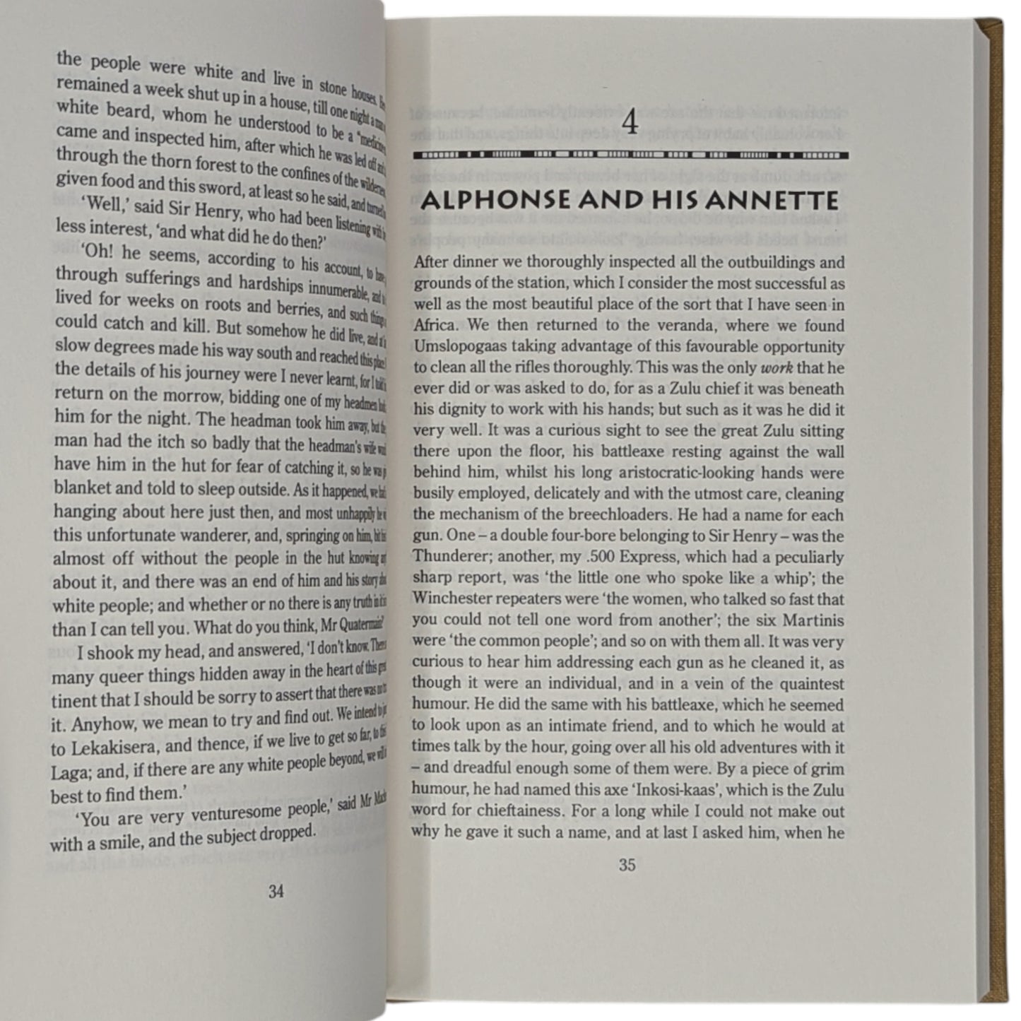 African Adventures: Allan Quatermain, King Solomon's Mines; She