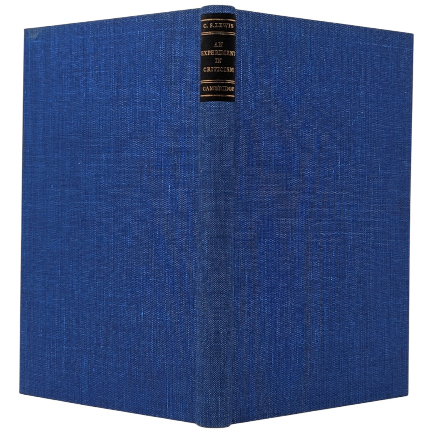 An Experiment in Criticism