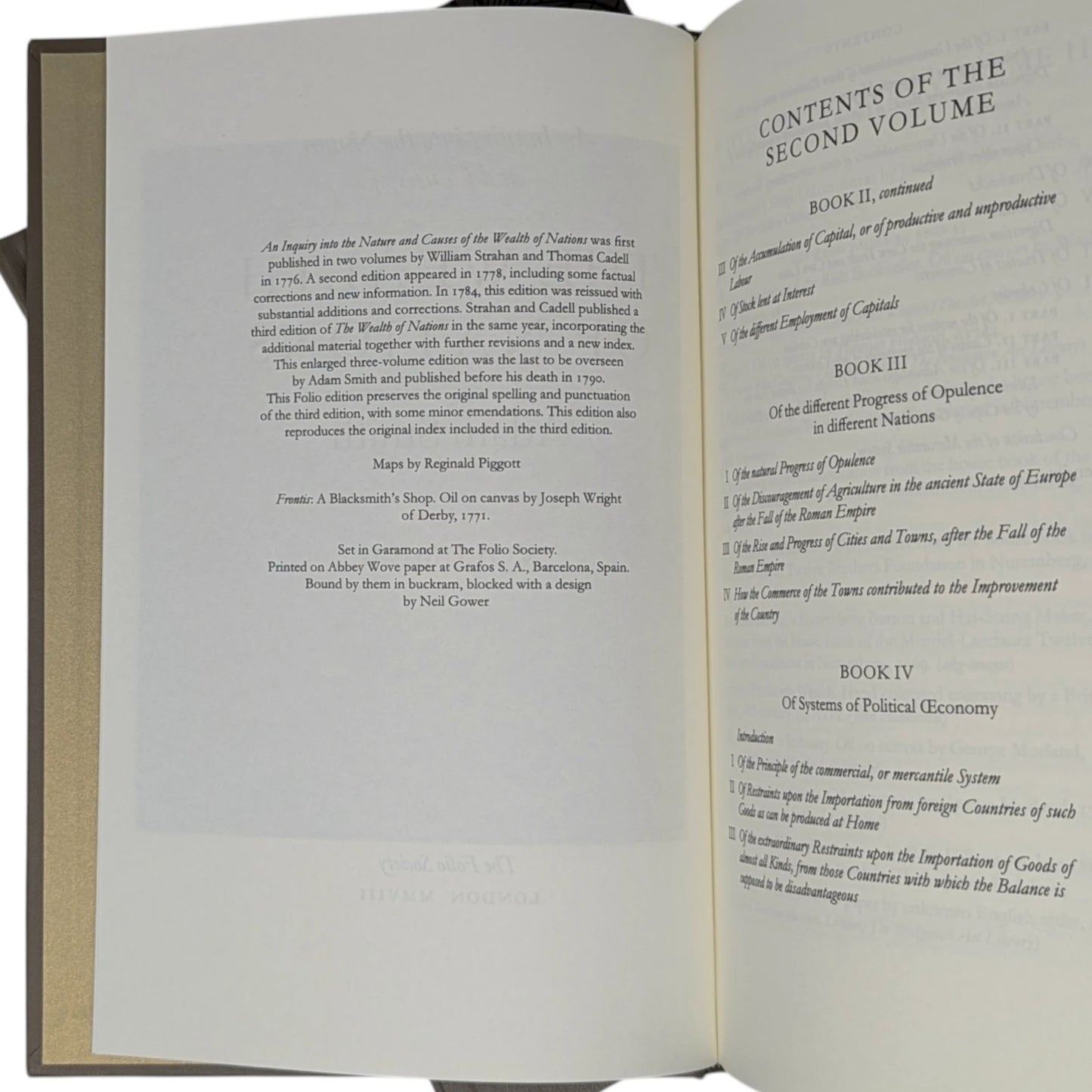An Inquiry into the Nature and Causes of the Wealth of Nations