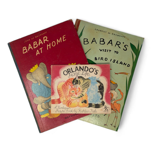 Babar's Visit to Bird Island; Babar at Home; Orlando's Home Life