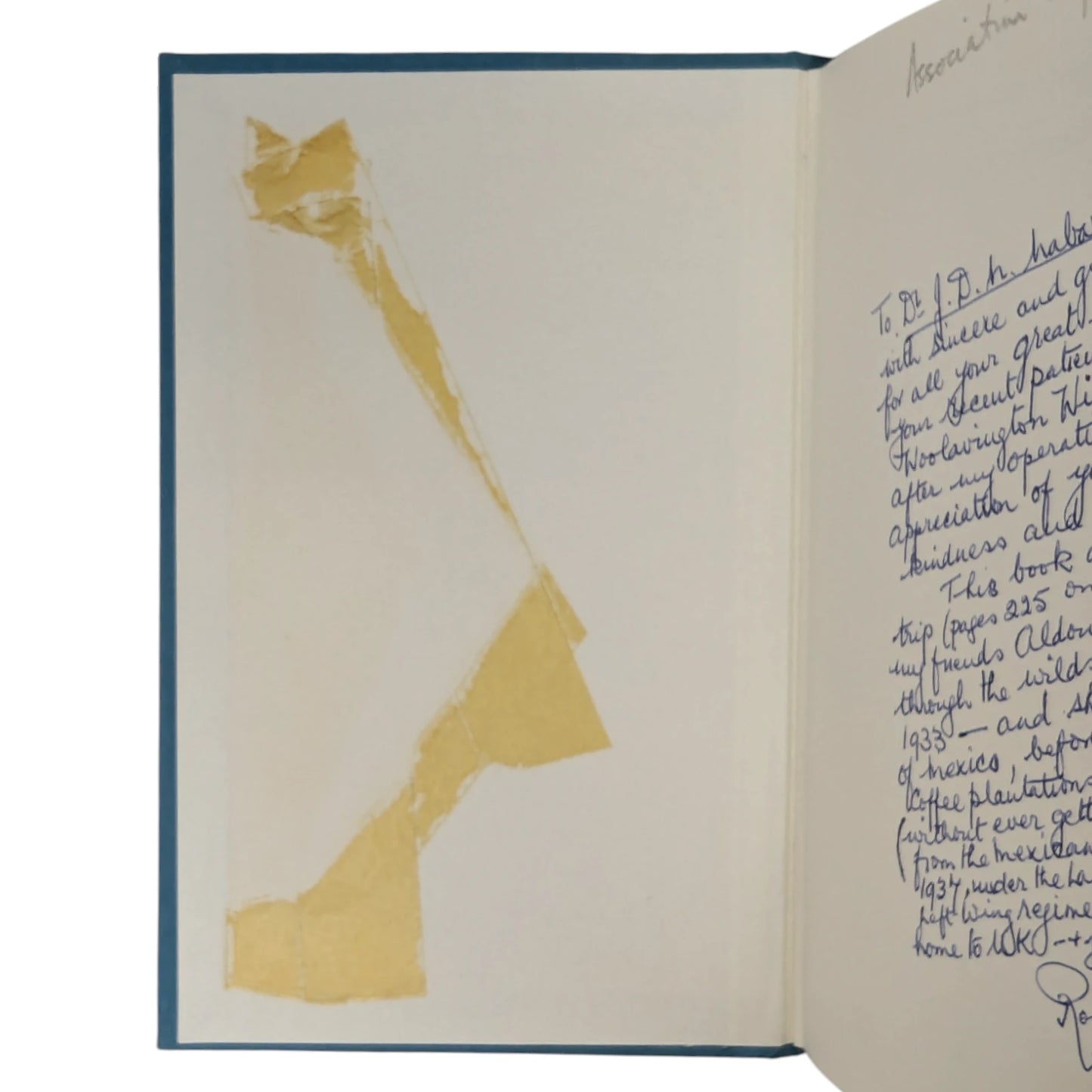 Beyond the Mexique Bay (Association Copy)