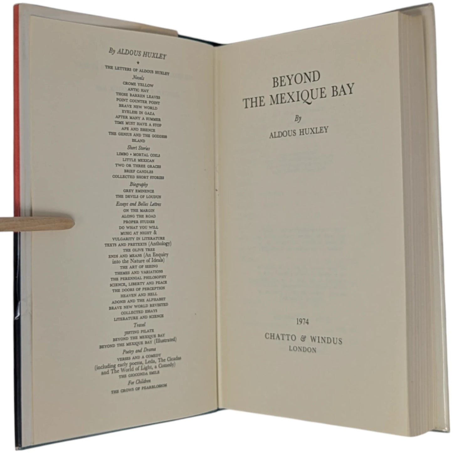Beyond the Mexique Bay (Association Copy)