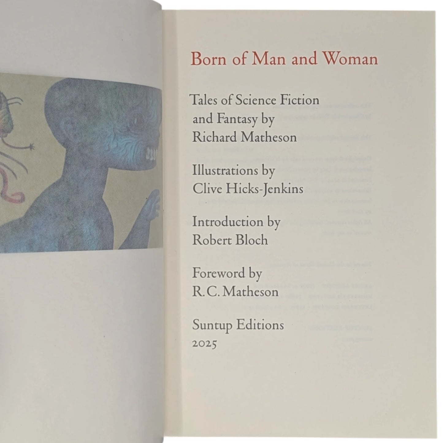 Born of Man and Woman: Tales of Science Fiction and Fantasy