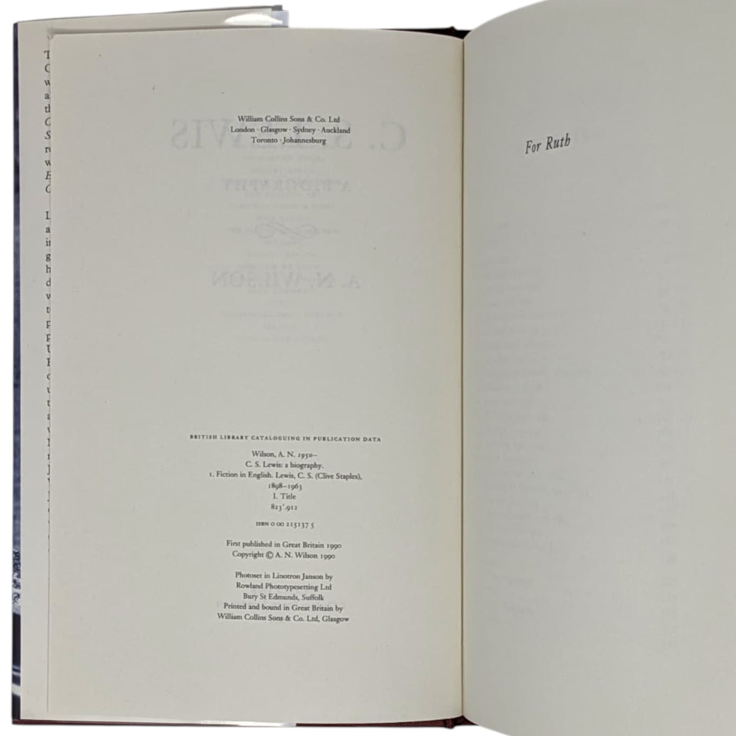 C. S. Lewis: A Biography