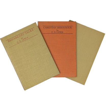 Mere Christianity Set; Broadcast Talks, Christian Behaviour, Beyond Personality