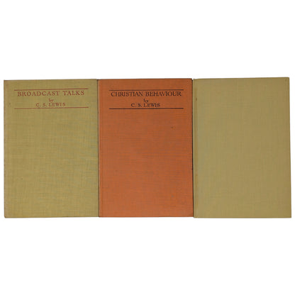 Mere Christianity Set; Broadcast Talks, Christian Behaviour, Beyond Personality