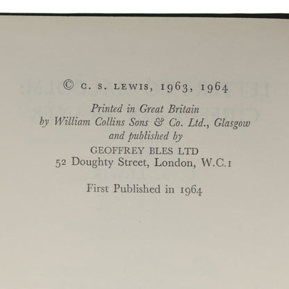 C. S. Lewis Interest (Lot of 25 Books)