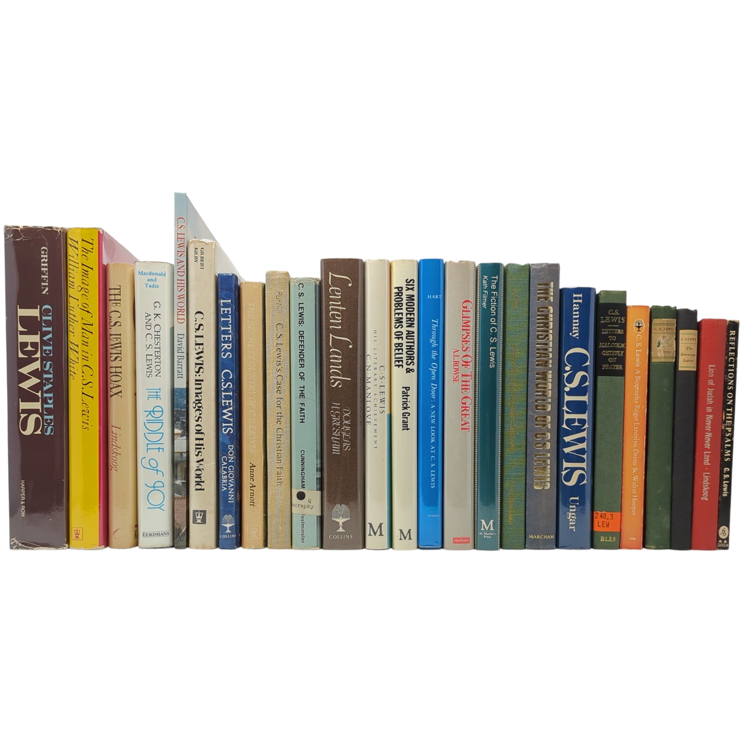 C. S. Lewis Interest (Lot of 25 Books)