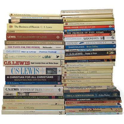 C. S. Lewis Interest (Lot of 56 Books)