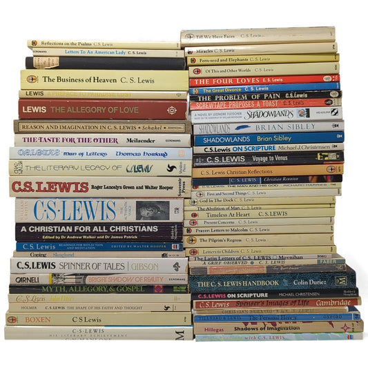 C. S. Lewis Interest (Lot of 56 Books)