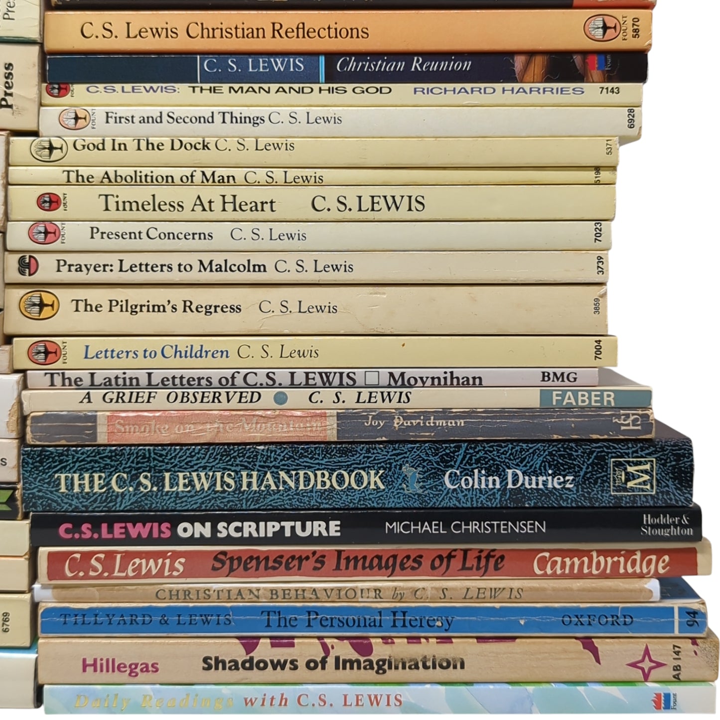 C. S. Lewis Interest (Lot of 56 Books)