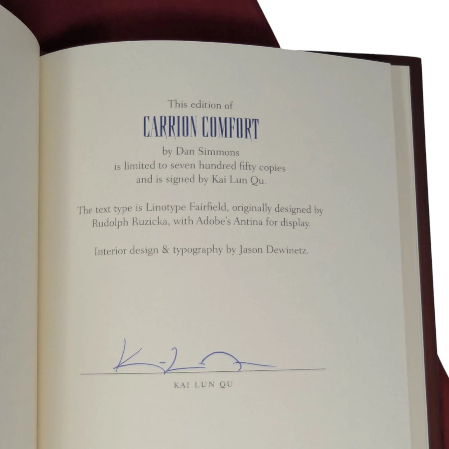 Carrion Comfort