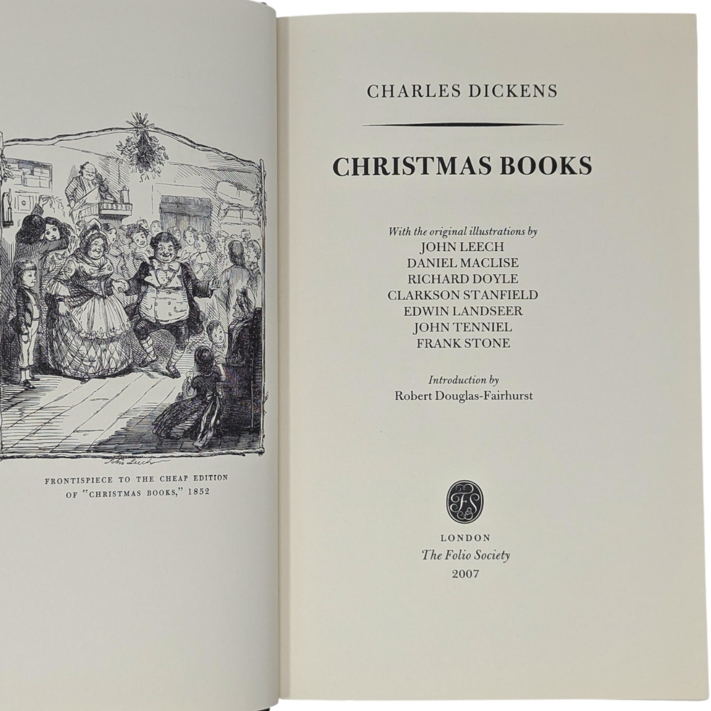 Christmas Books: A Christmas Carol, The Chimes, The Cricket on the Hearth, The Battle of Life, The Haunted Man